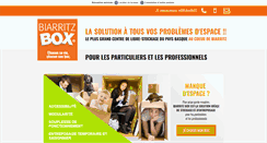 Desktop Screenshot of biarritz-box.com